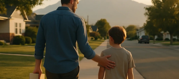 Utah parents reviewing an estate plan after a custody change near Salt Lake City