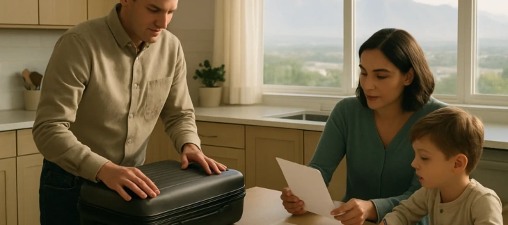 Estate planning for traveling parents in Utah with a family preparing for emergency caregiving