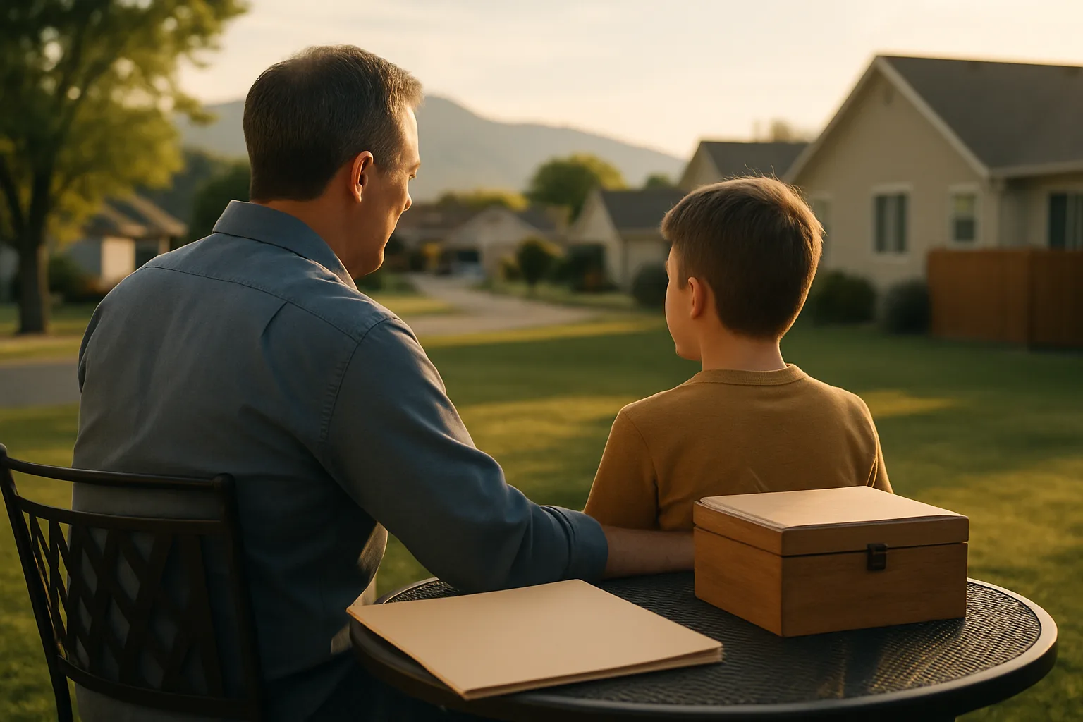 Can a minor inherit money in Utah? Parent and child considering inheritance planning in West Valley