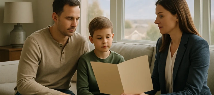 Utah custody if a parent dies planning discussion with a child and caregiver