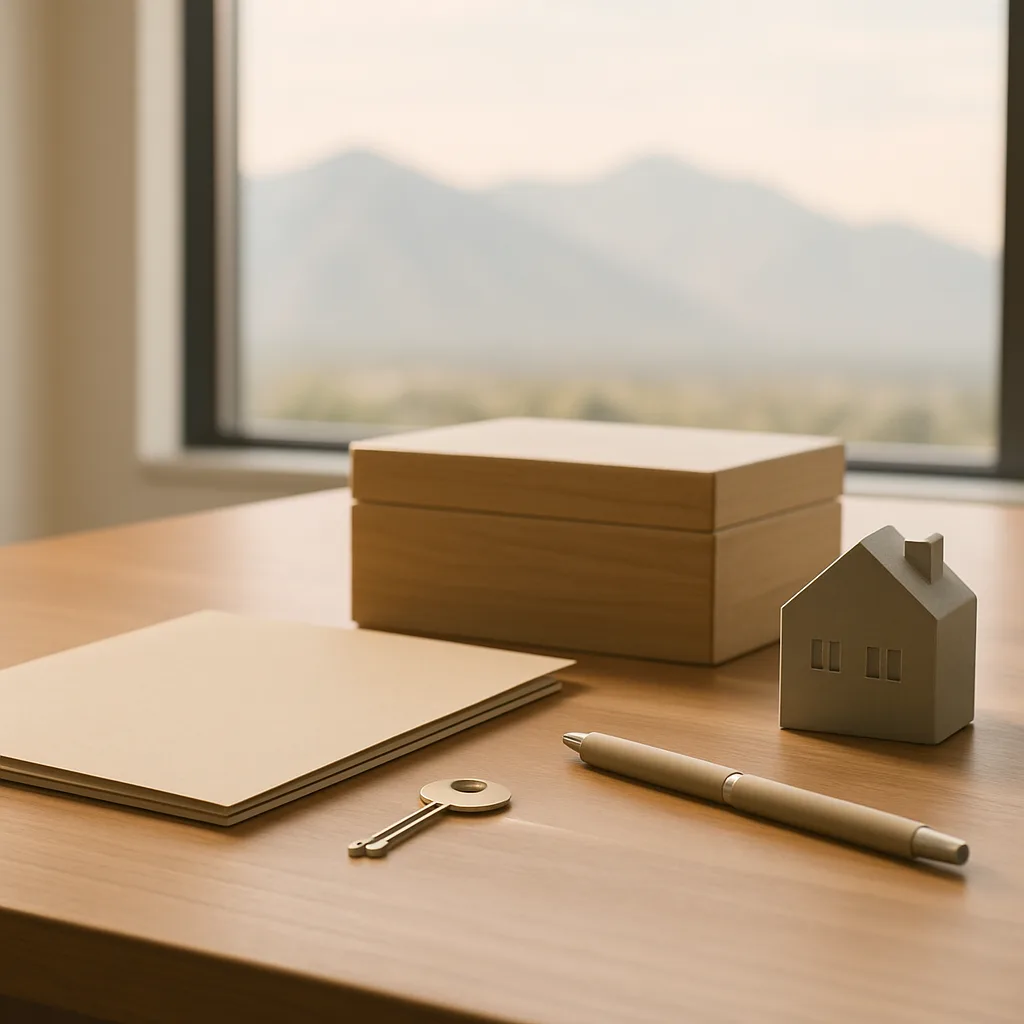 Estate planning documents and inheritance planning concept for Utah parents after divorce